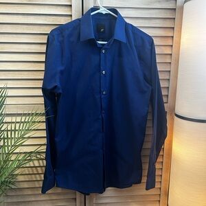 Men's Blue Button up - J ferrar